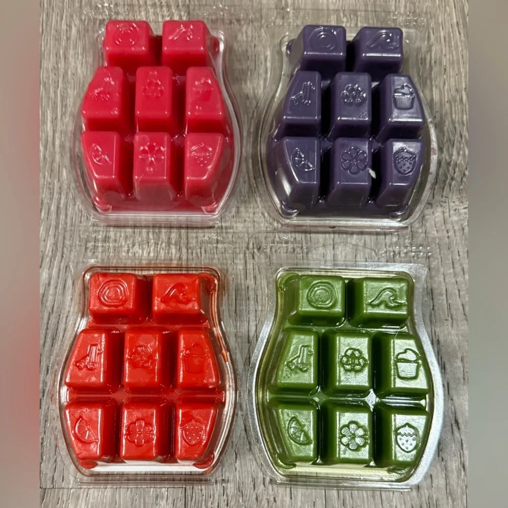 Scentsy Wax Melts Bundle | Fruity Scent Set | 4 Bars | New